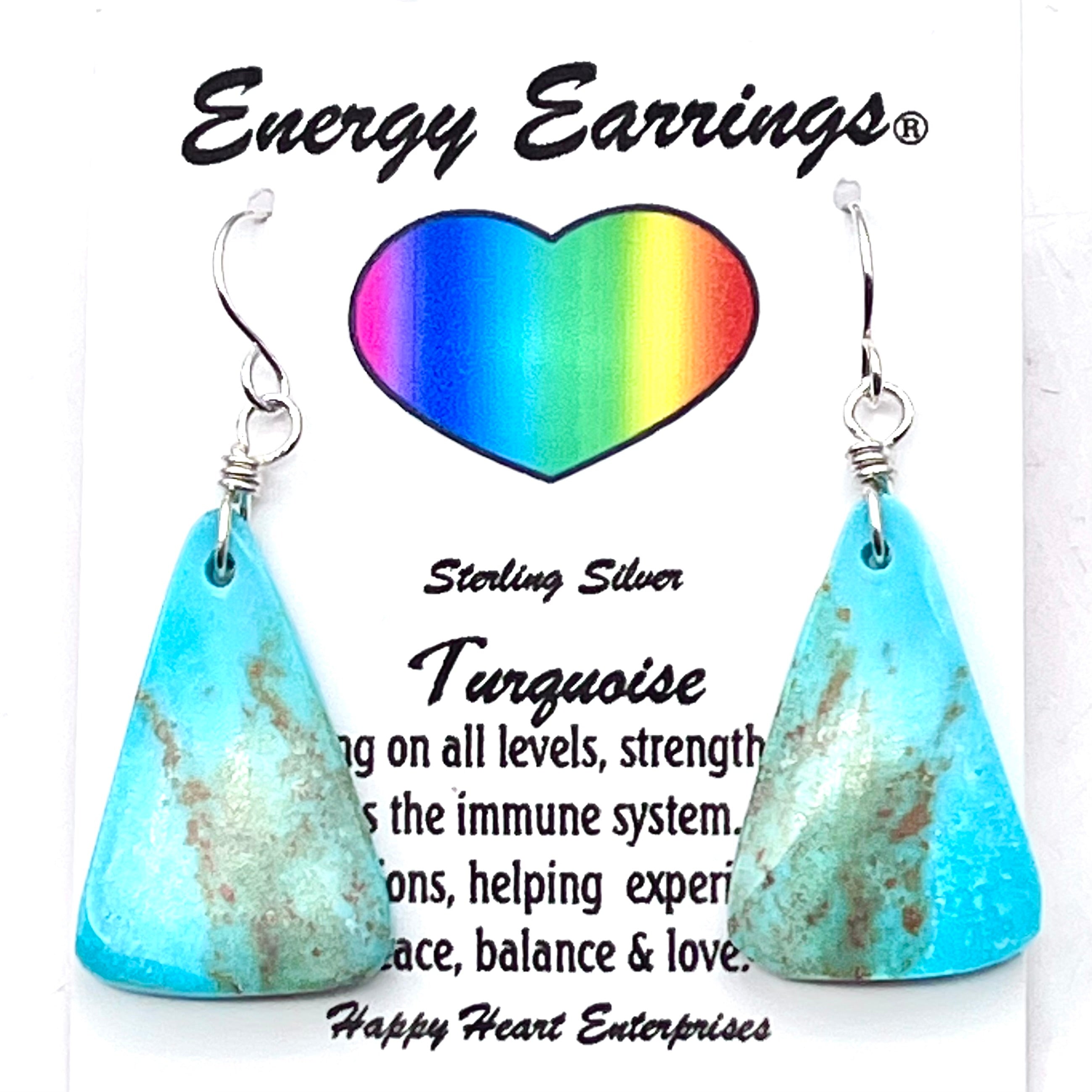 Turquoise Energy Earrings