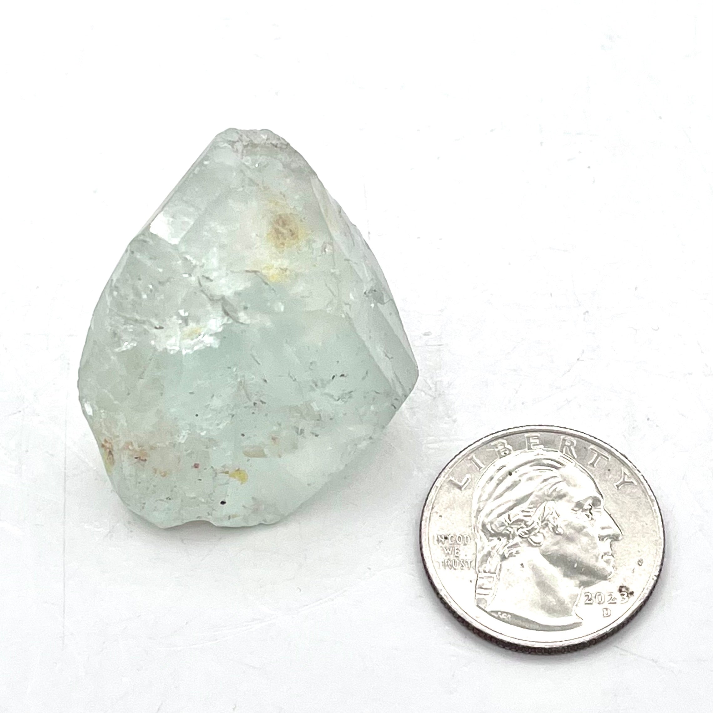 Beautiful Natural Aquamarine w/ Polished Face