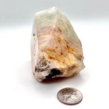 Exquisite, Natural Aquamarine& Morganite w/ Black Tourmaline