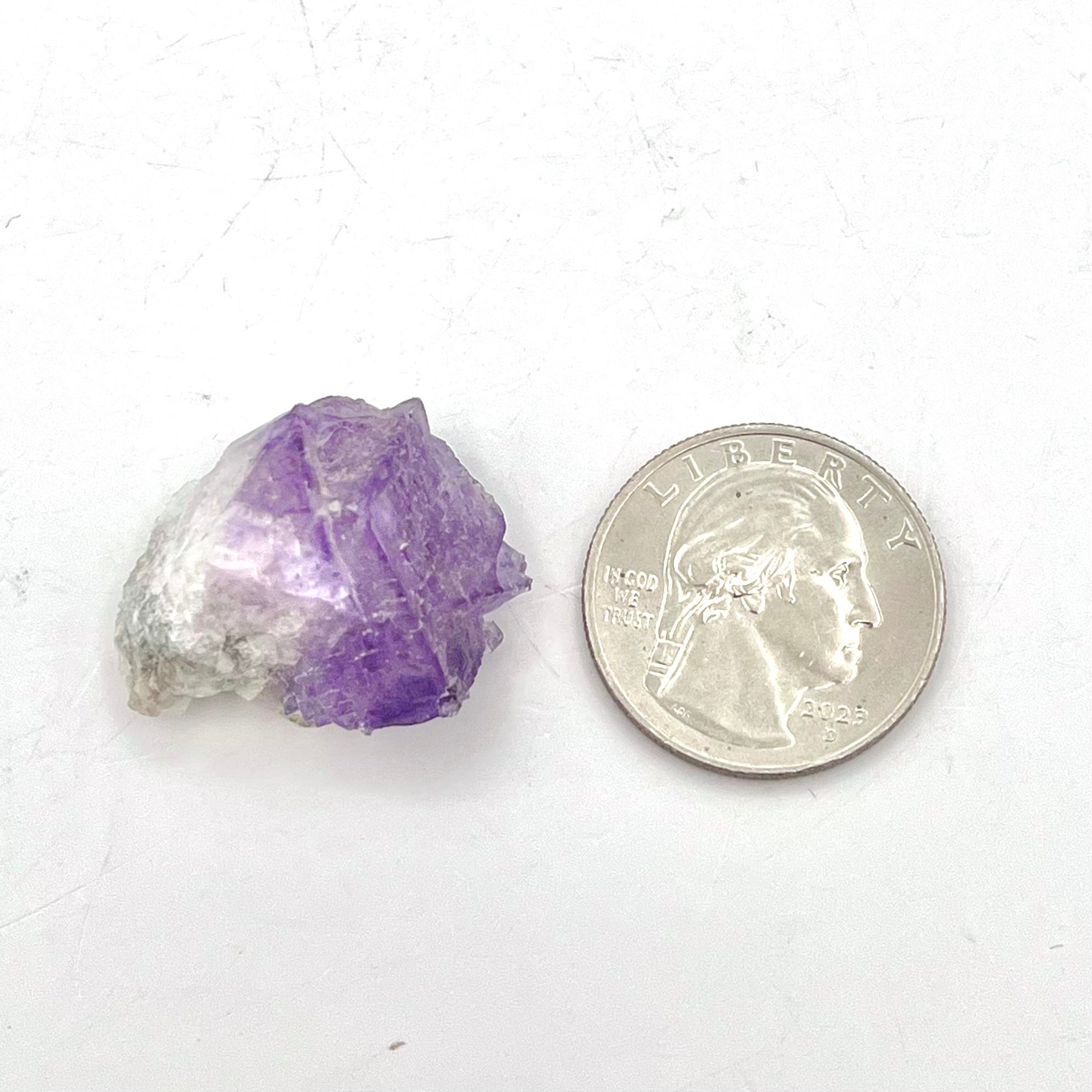 Mini Raw Purple Fluorite