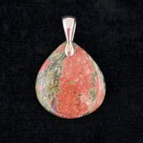 Unakite Jasper Pendant