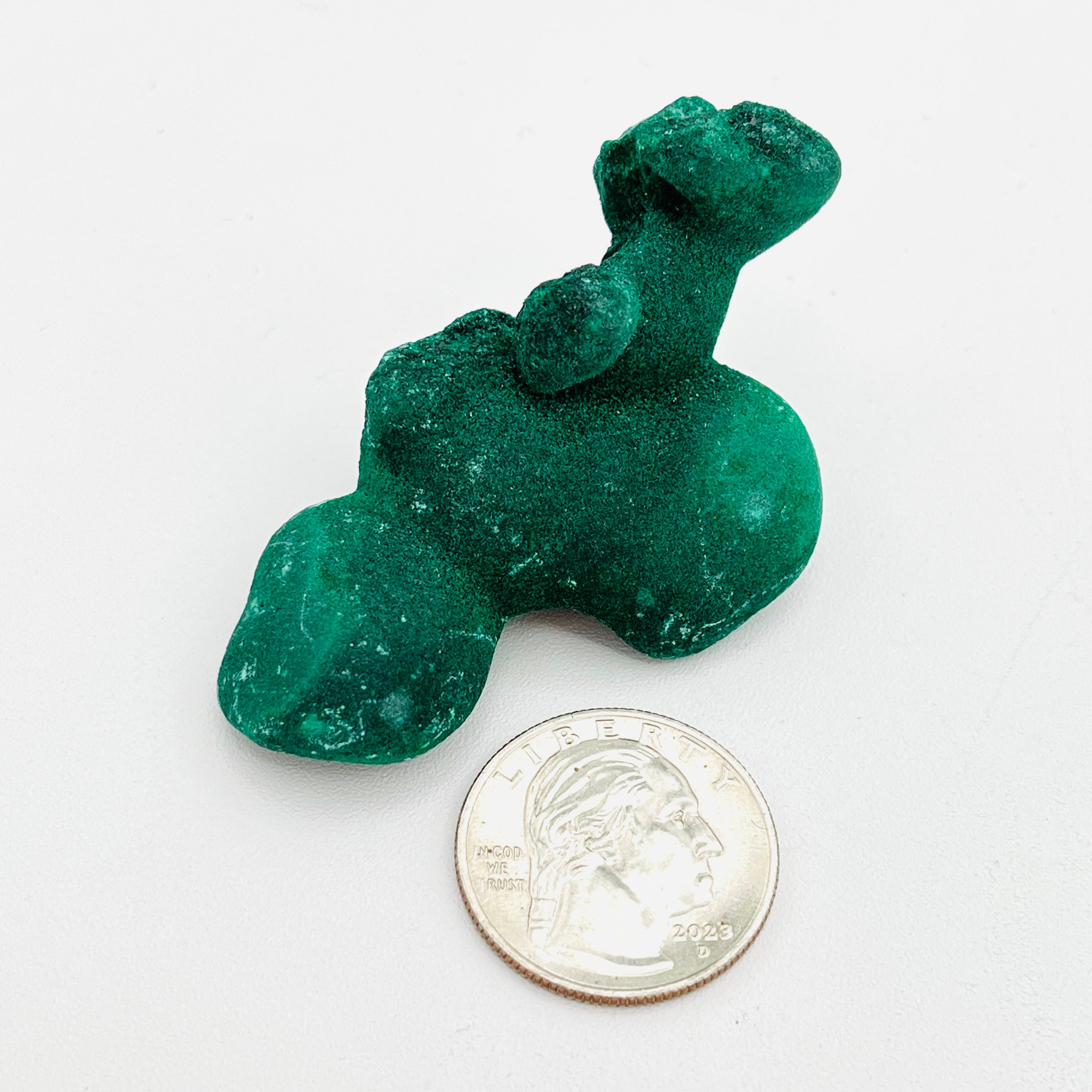 Velvet Fibrous Malachite