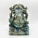 Carved Labradorite Ganesha