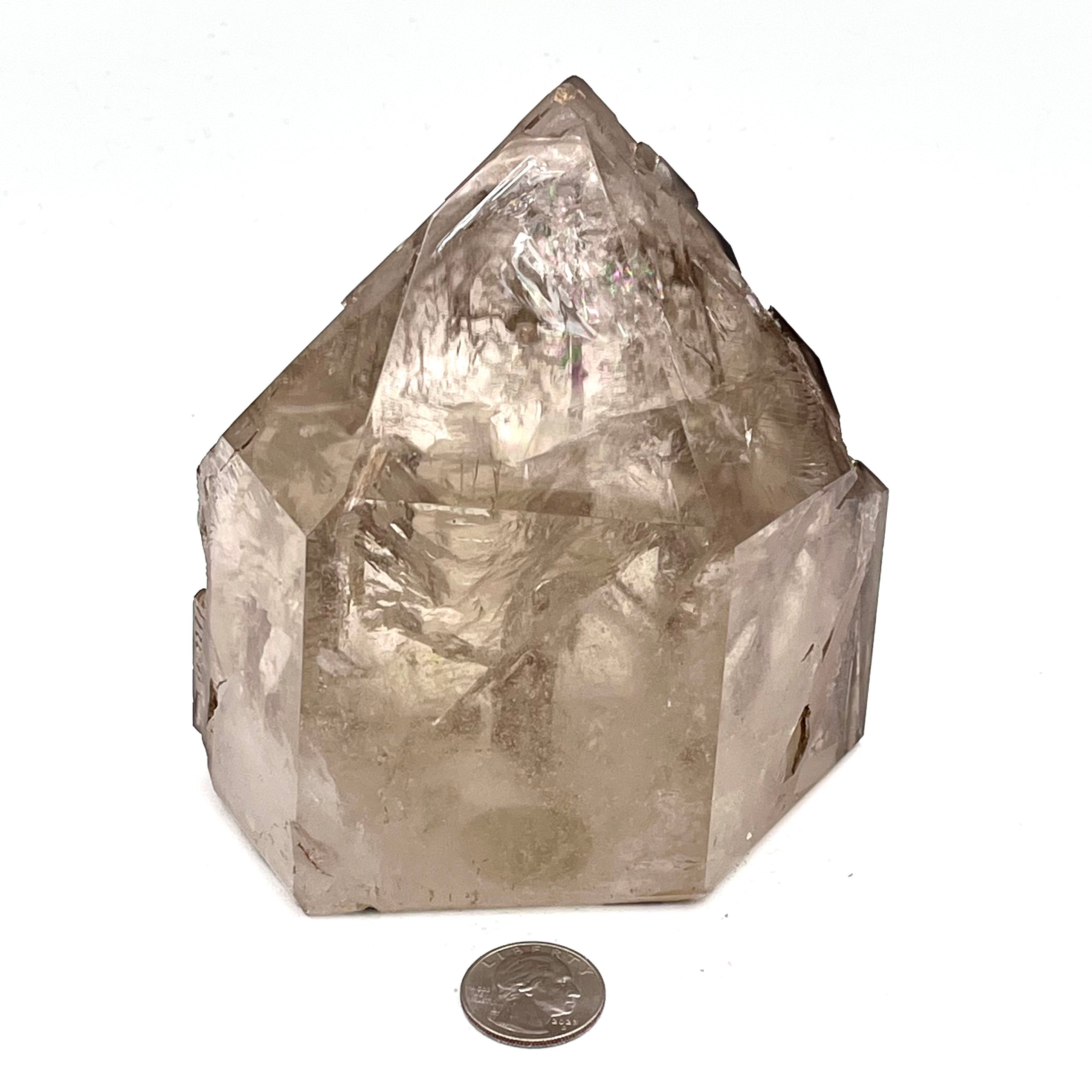 Stunning Smoky Citrine Elestial Point