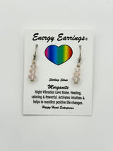 Morganite Energy Earrings