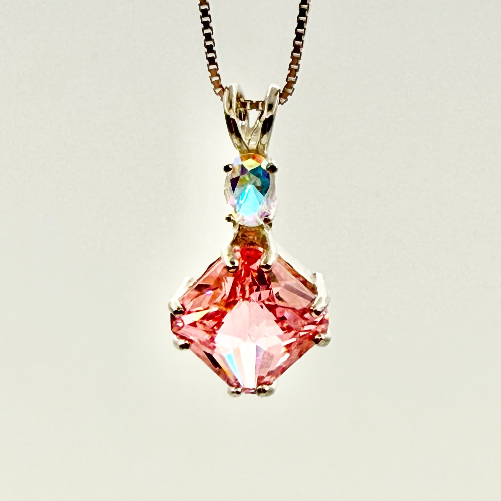 Pink Garnet Mini Magician w/ Round Cut Mystic Topaz - Paul Jensen Signature Collection