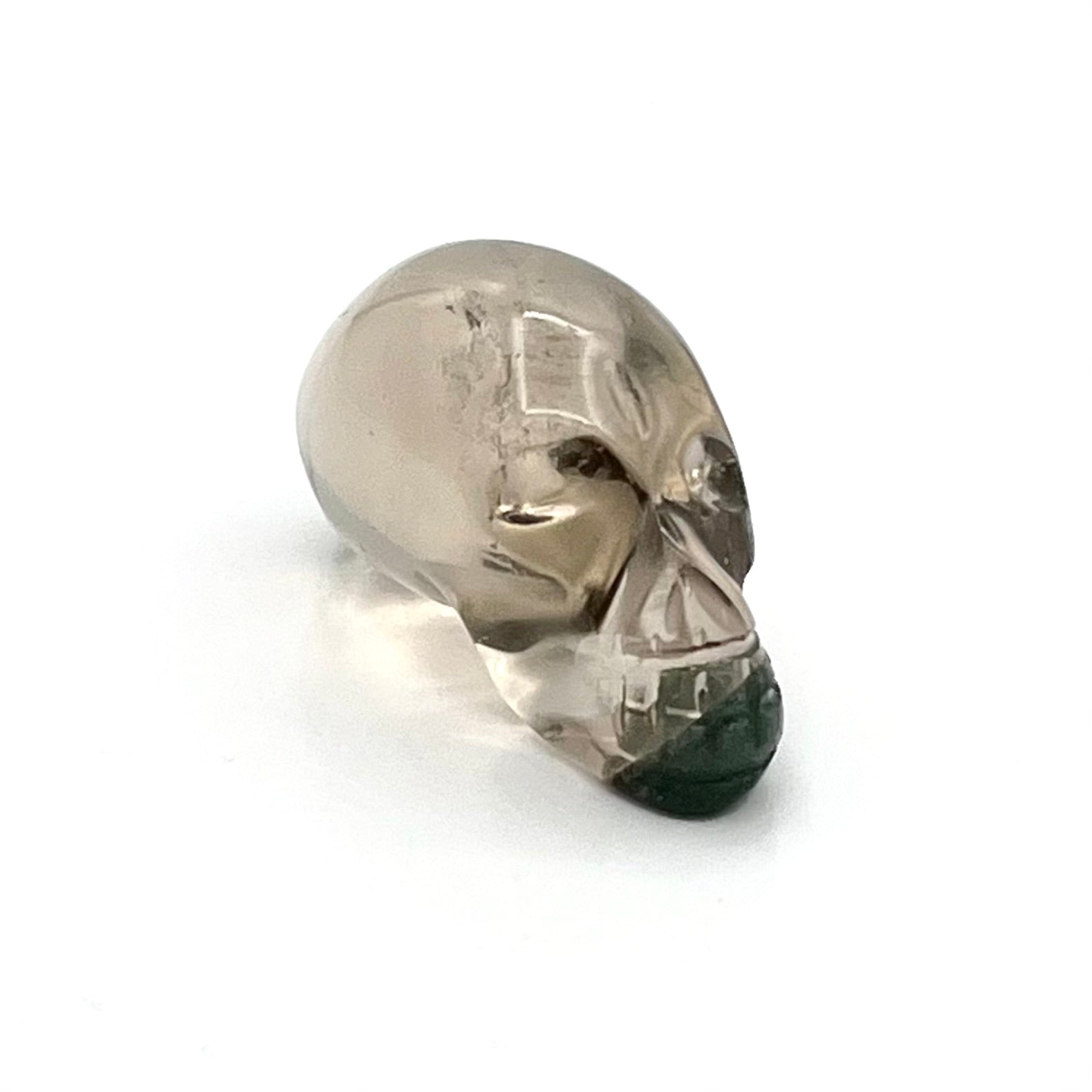 Smoky Quartz Skull