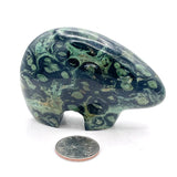 Kambana Jasper Bear Carving