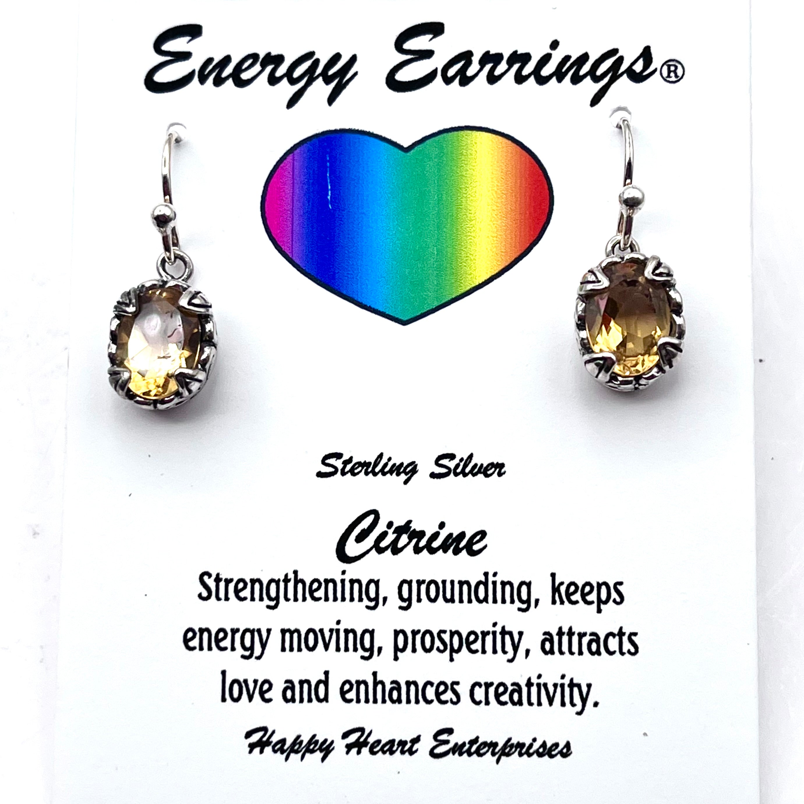 Citrine Energy Earrings