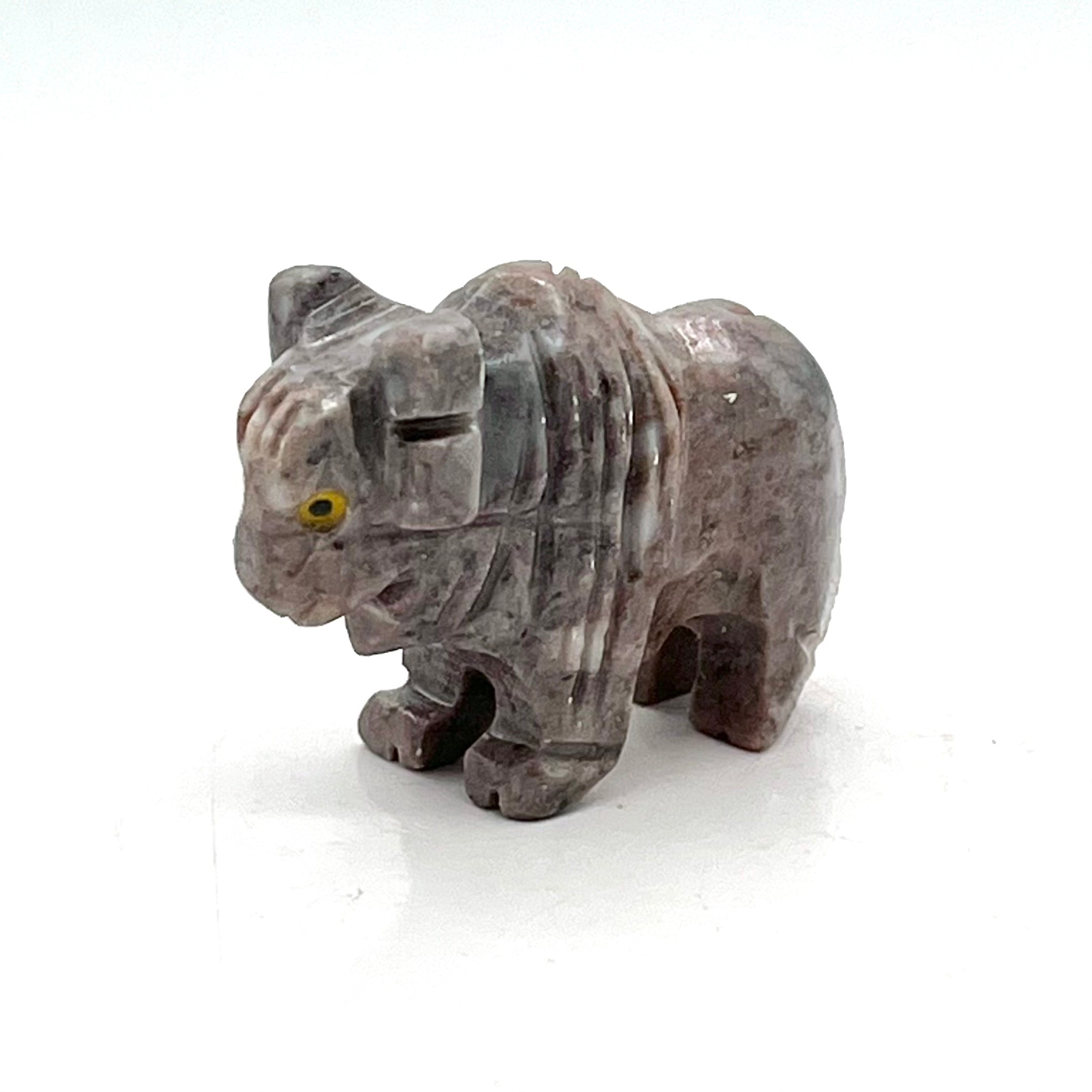 Stone Animal Bull Carving