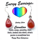 Carnelian Energy Earrings