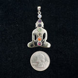 Chakra Buddha Pendant