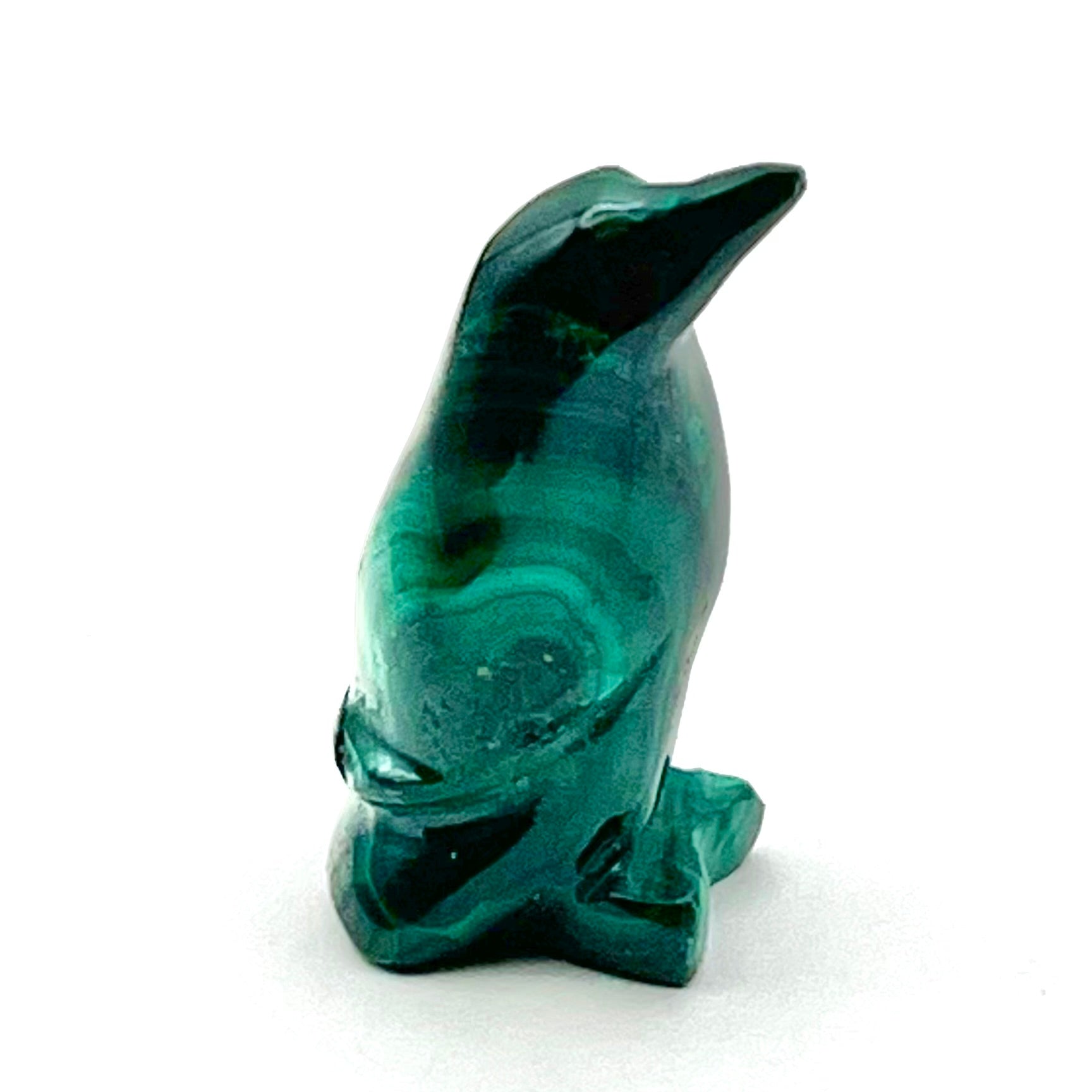 Malachite Animal Carving- Bird