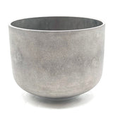 8" C+25 C Classic Frosted, Solid Platinum 85533 Crystal Tones Singing Bowl