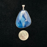Blue Agate Pendant