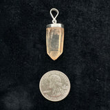 Tangerine Lemurian Quartz Pendant