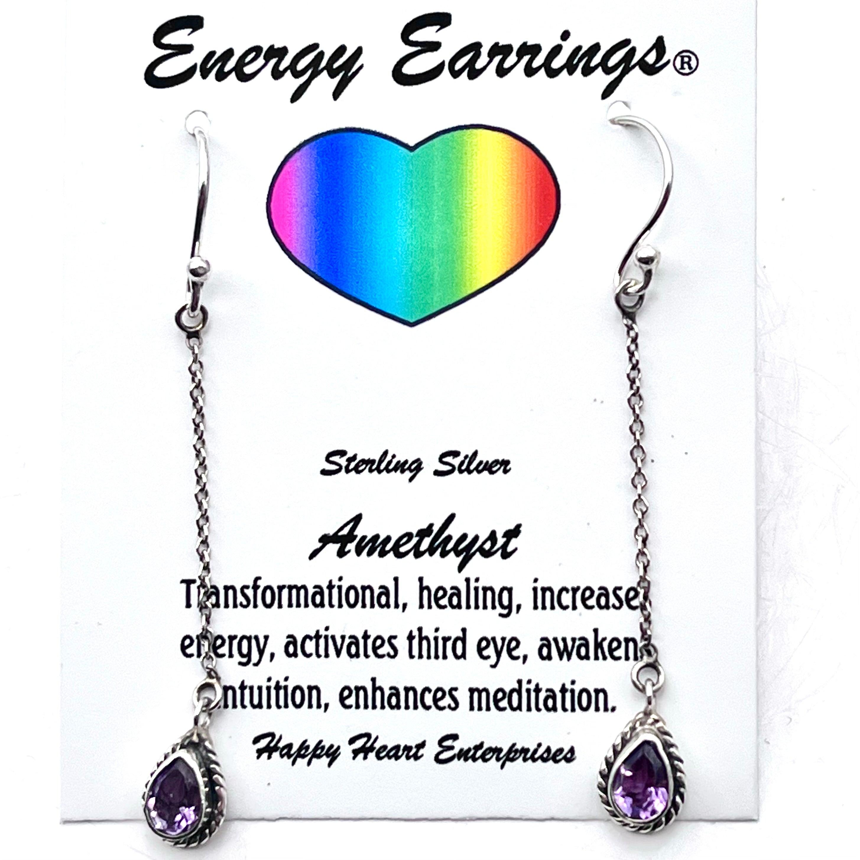 Amethyst Energy Earrings