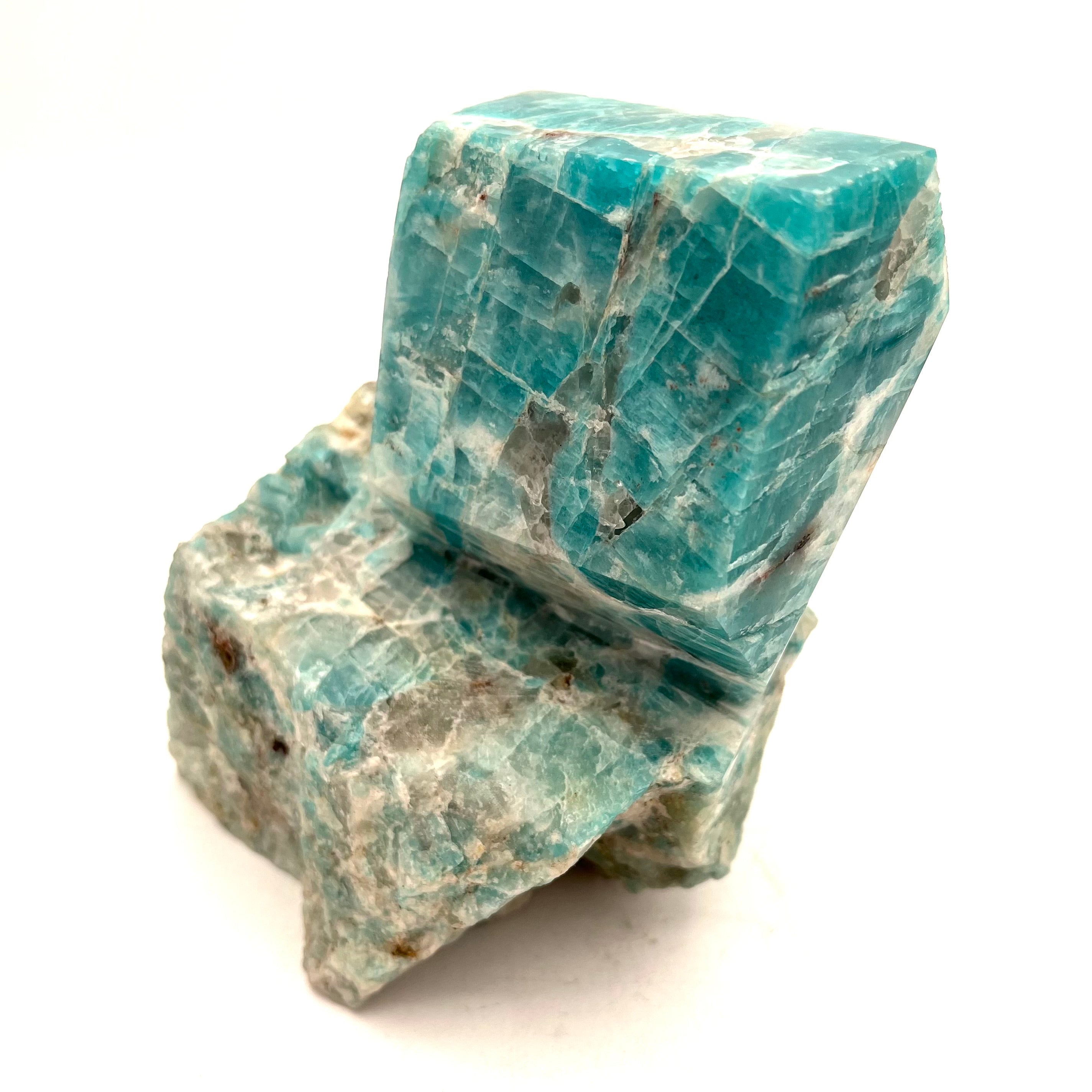 Amazonite in Quartz