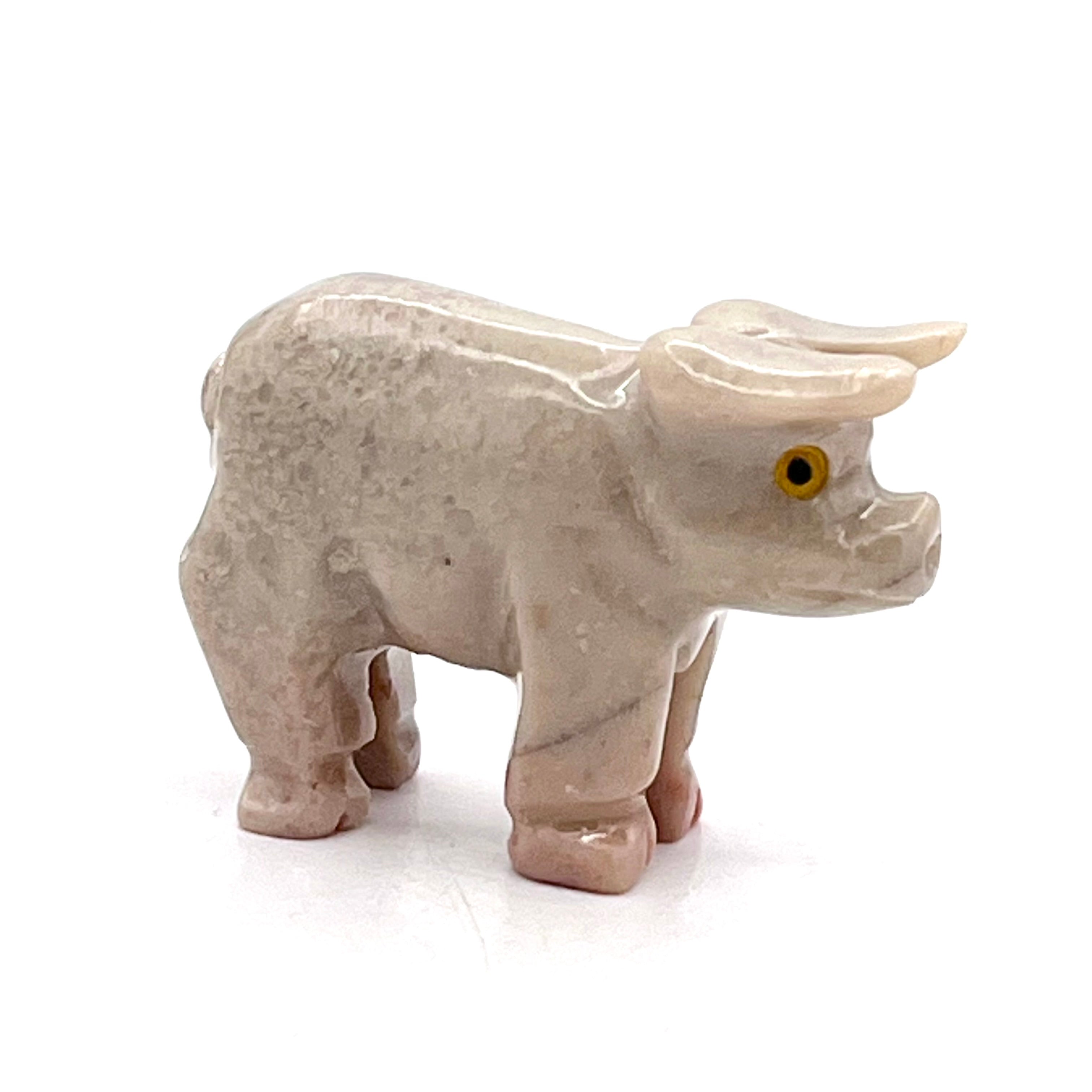 Stone Animal Pig Carving