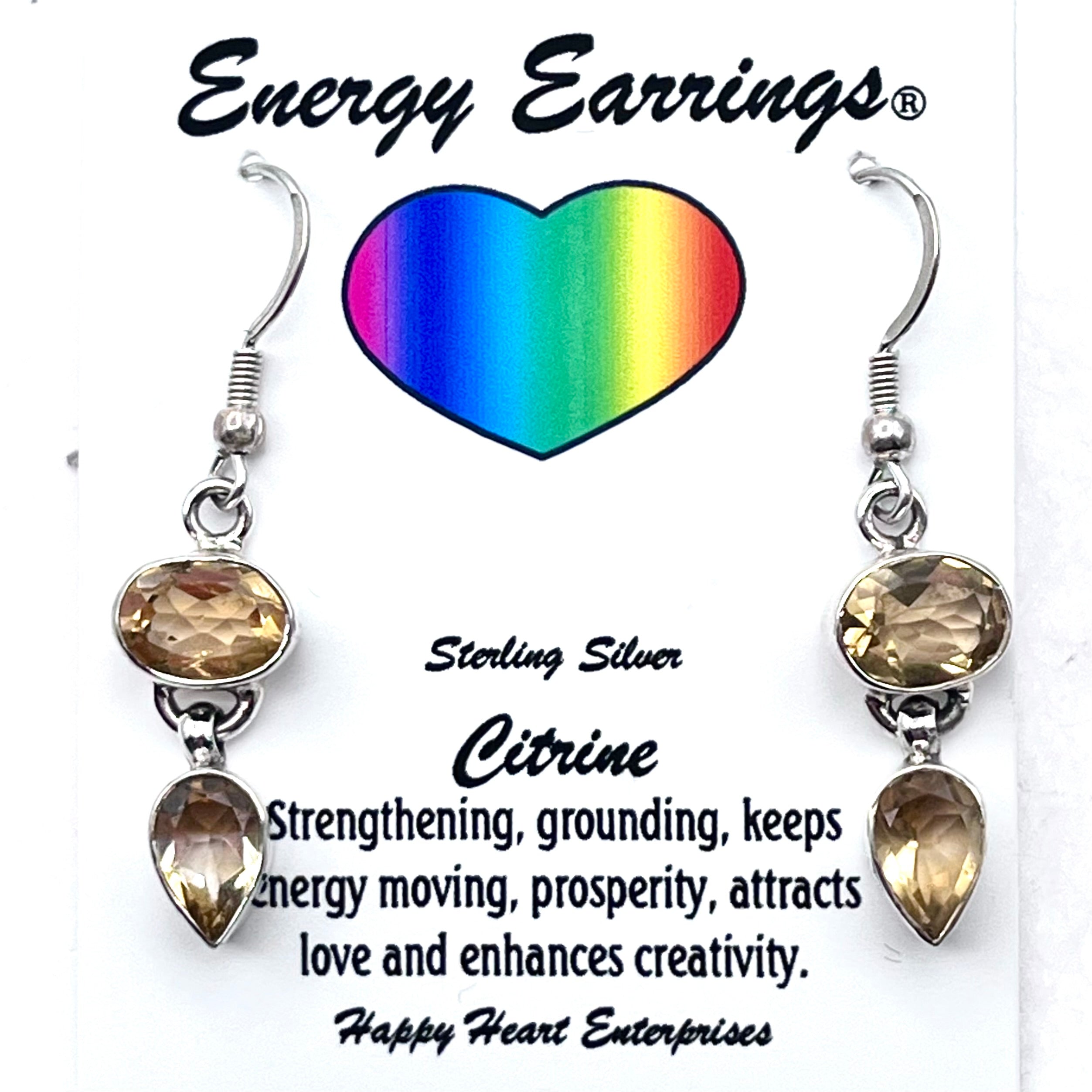 Citrine Energy Earrings