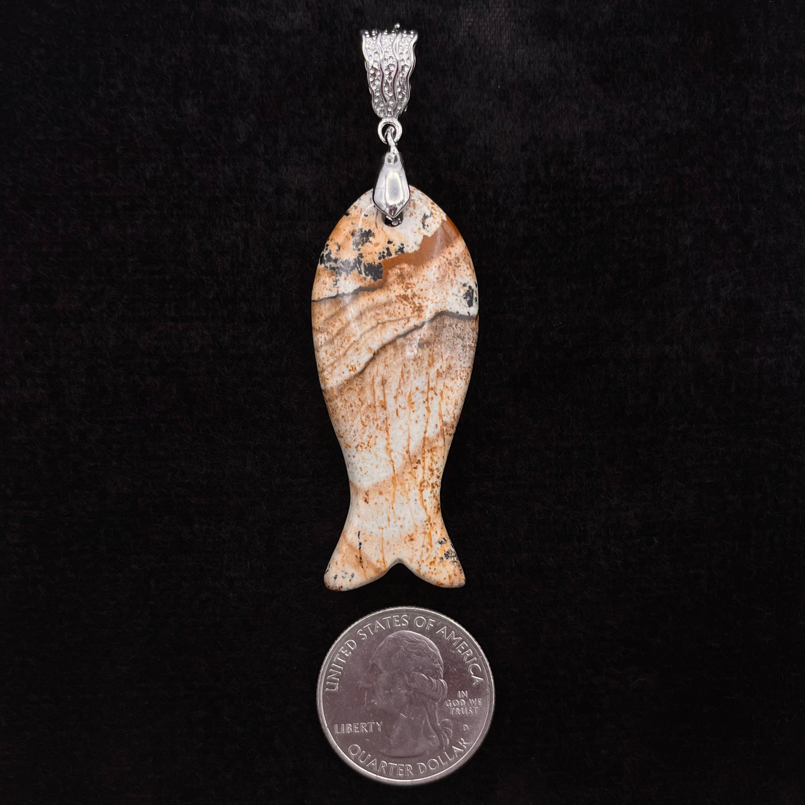 Picture Jasper Pendant