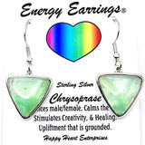 Chrysoprase Energy Earrings
