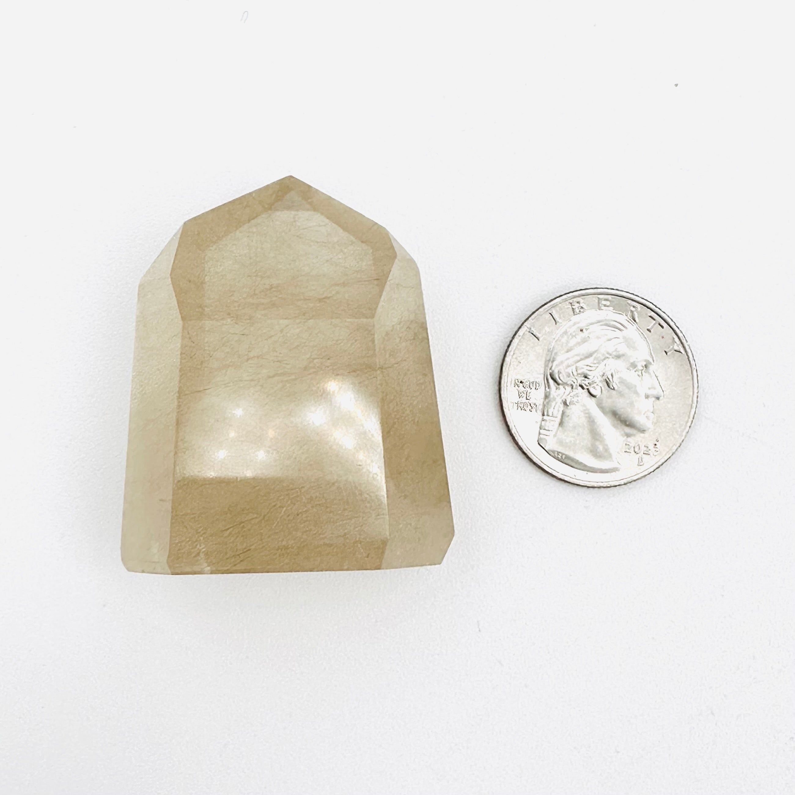 Golden Hair Rutile Quartz Point