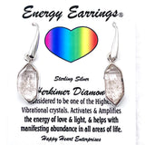 Herkimer Diamond Energy Earrings