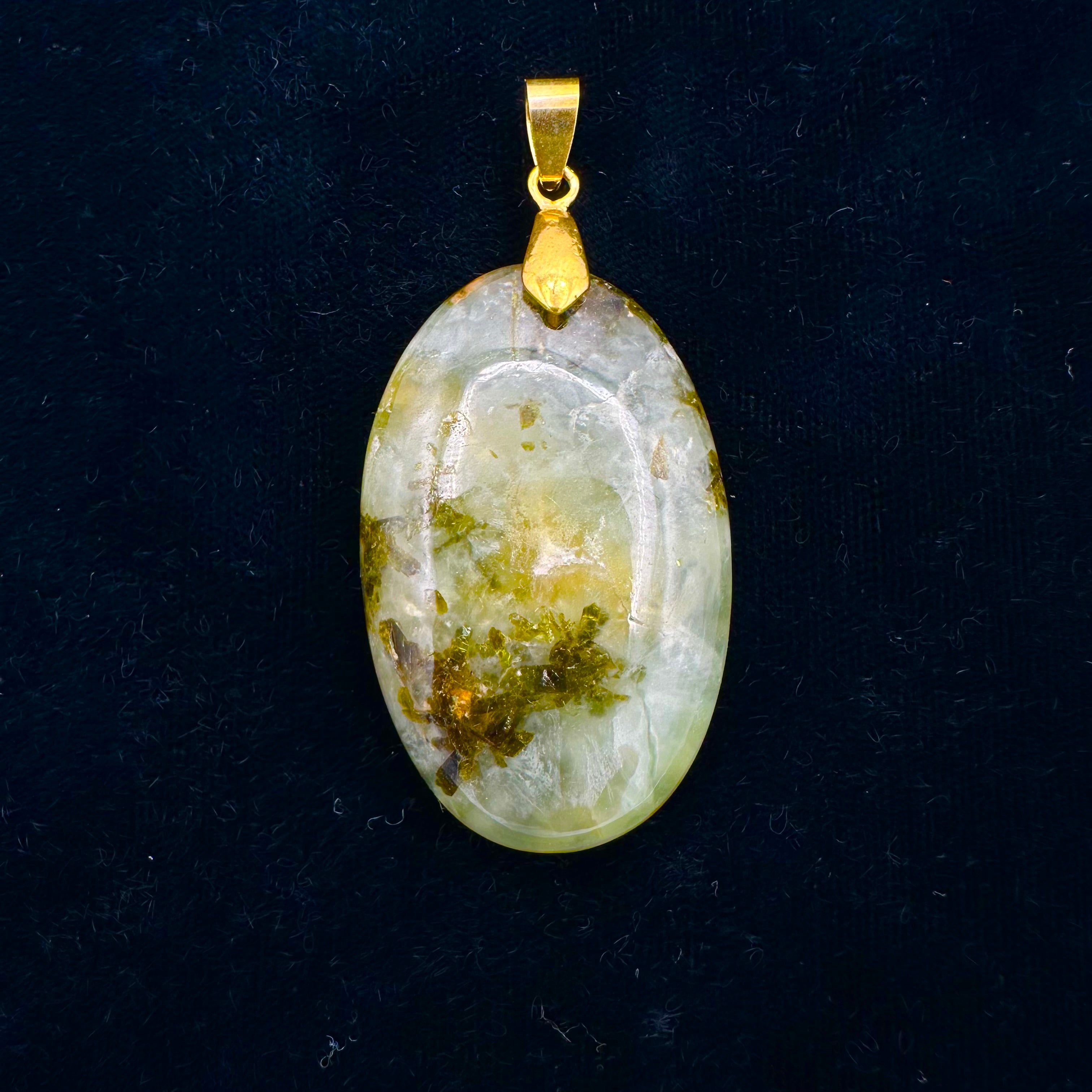 Prehnite Pendant