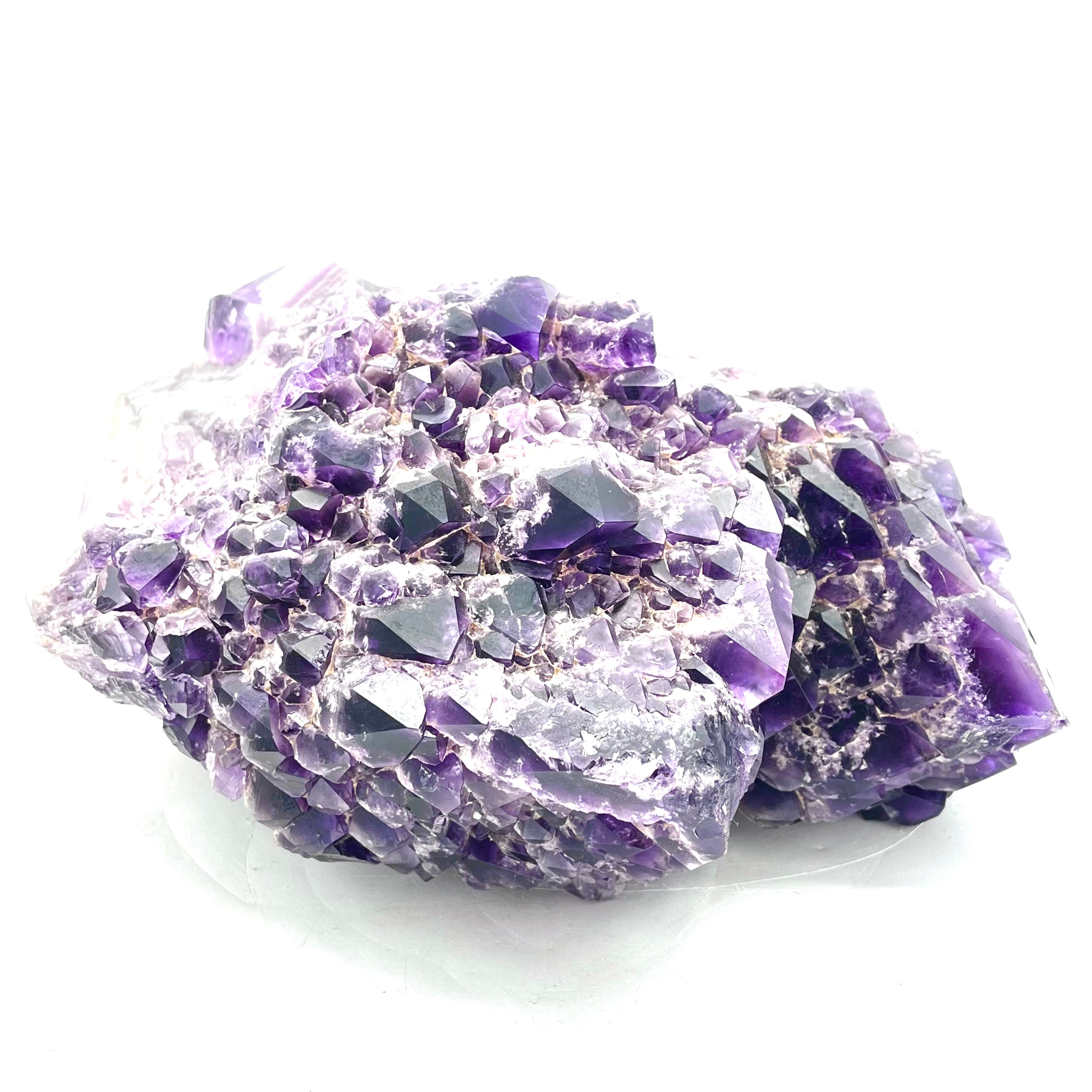 RARE Huge Stunning Chevron Amethyst w/ Extraordinary Elestial Structure