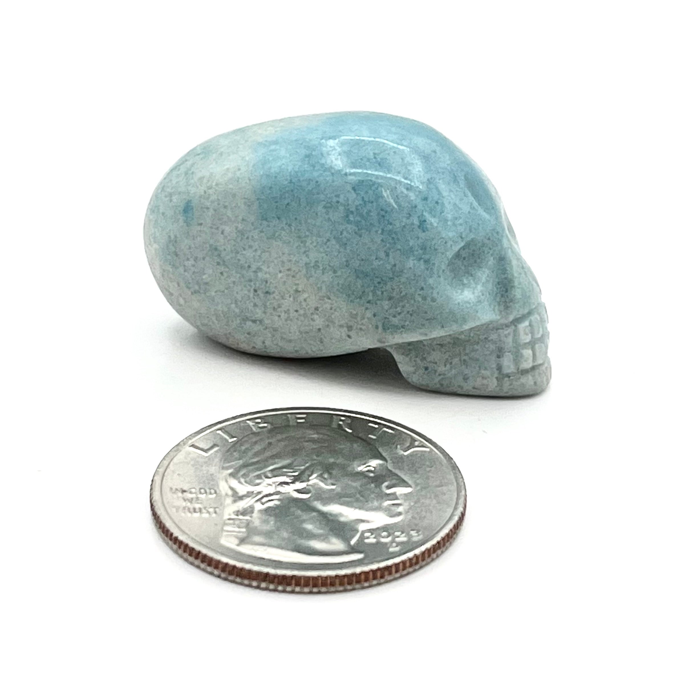 Amazonite Skull