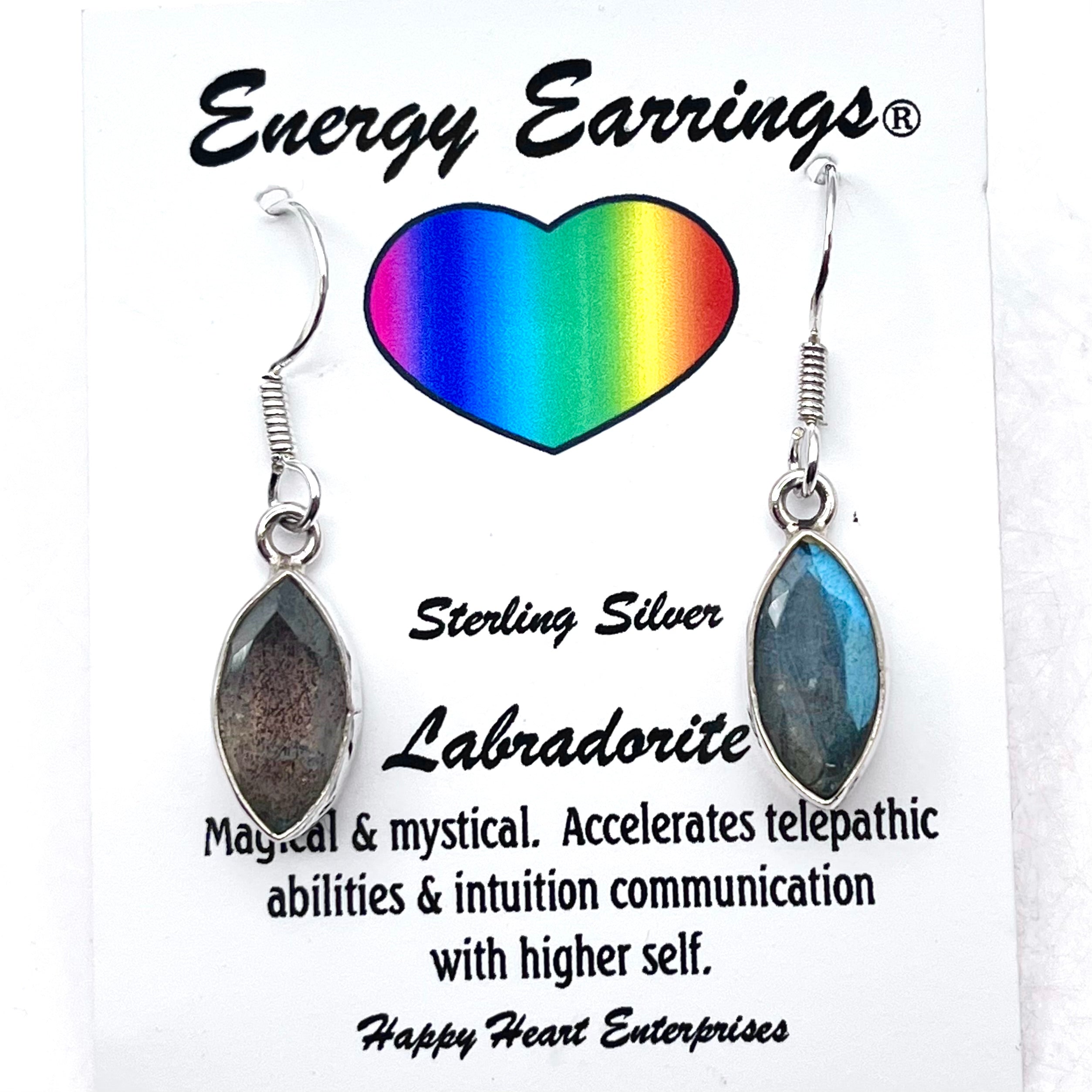 Labradorite Energy Earrings