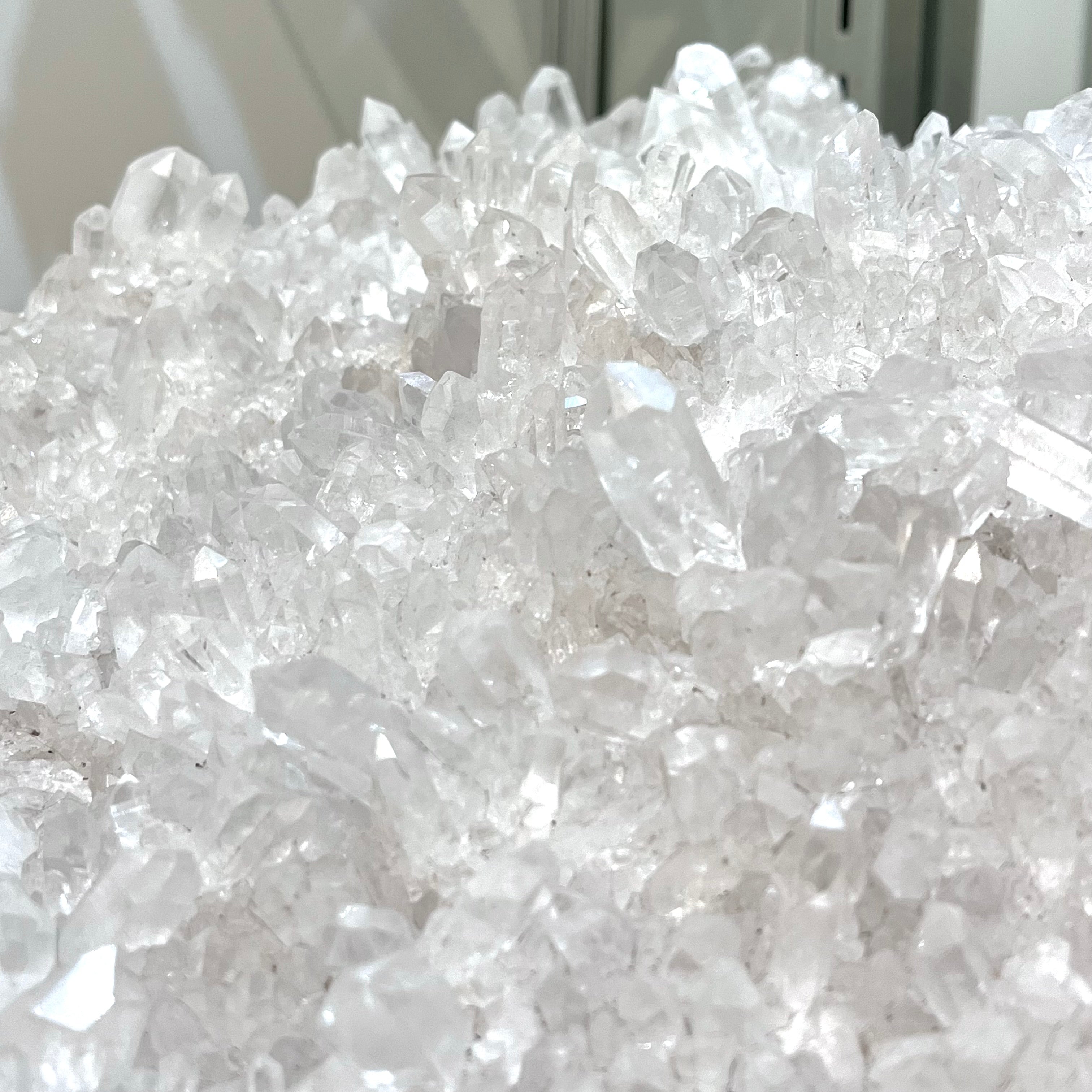 Large Arkansas Quartz Cluster