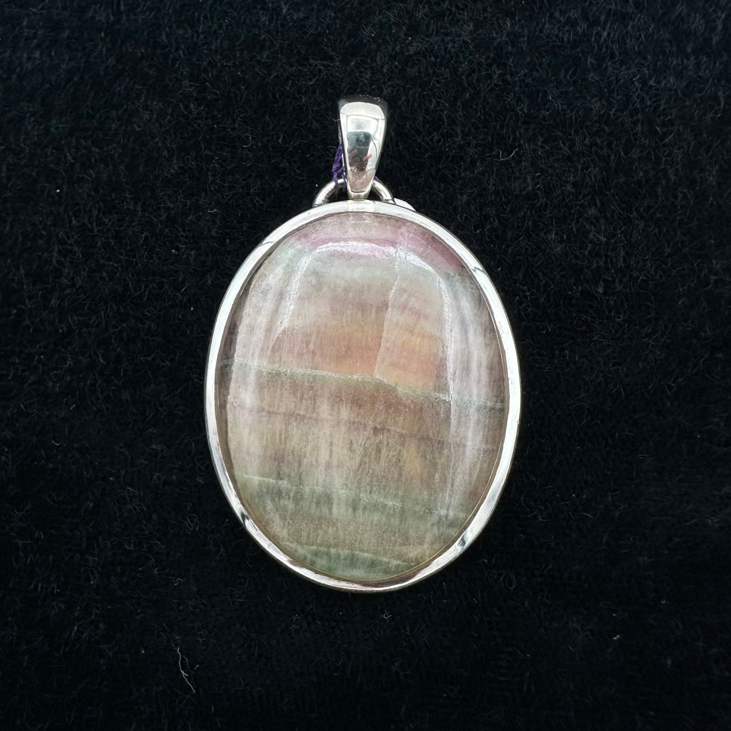 Rainbow Fluorite Pendant