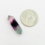 Double Terminated Rainbow Fluorite Points