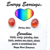 Carnelian Energy Earrings