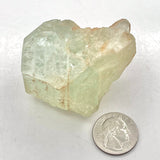 Beautiful 1/2 Raw 1/2 Polished Aquamarine
