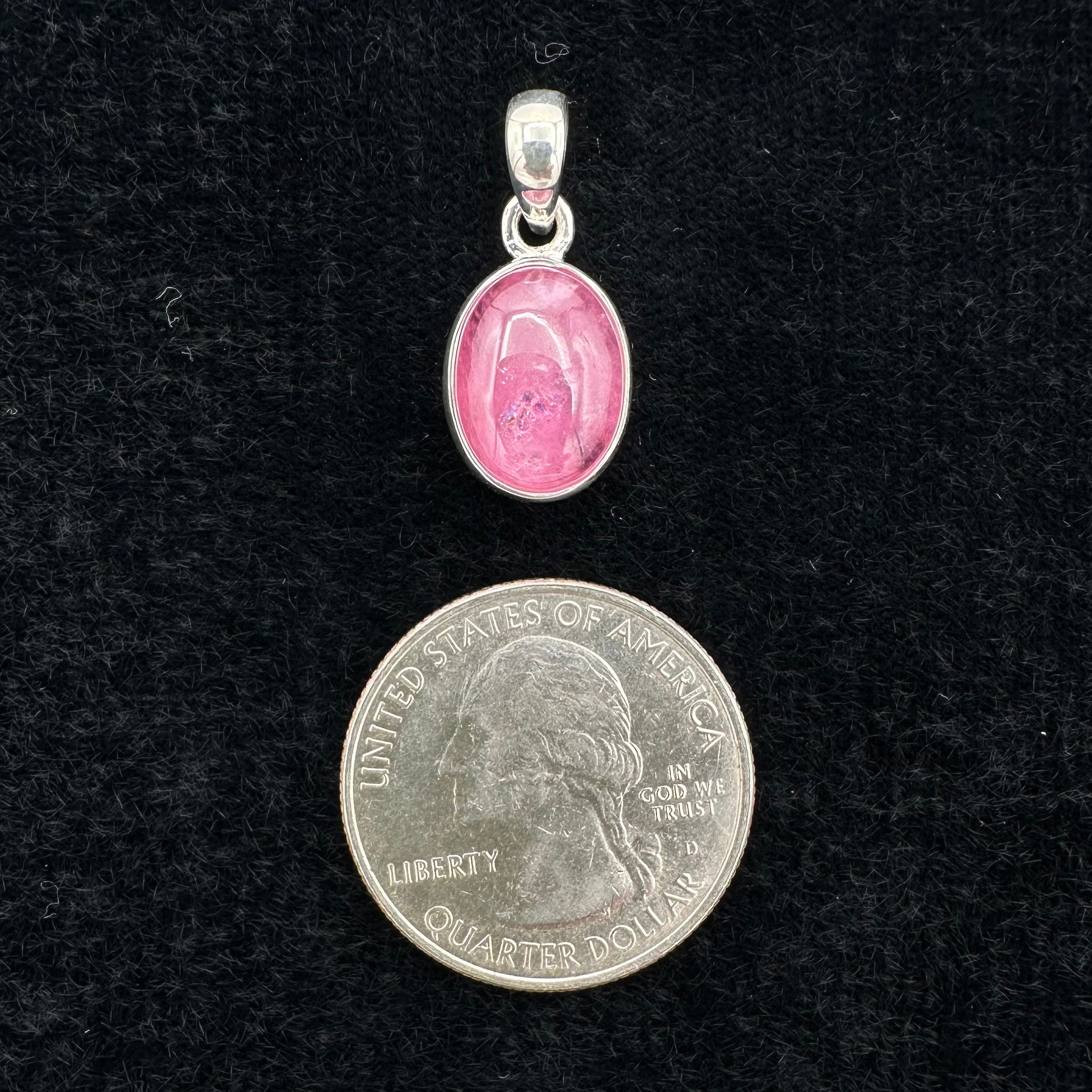 Pink Tourmaline Pendant