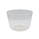 8” F+5 Clear Quartz Tulip Bowl - Beverly’s Personal Collection
