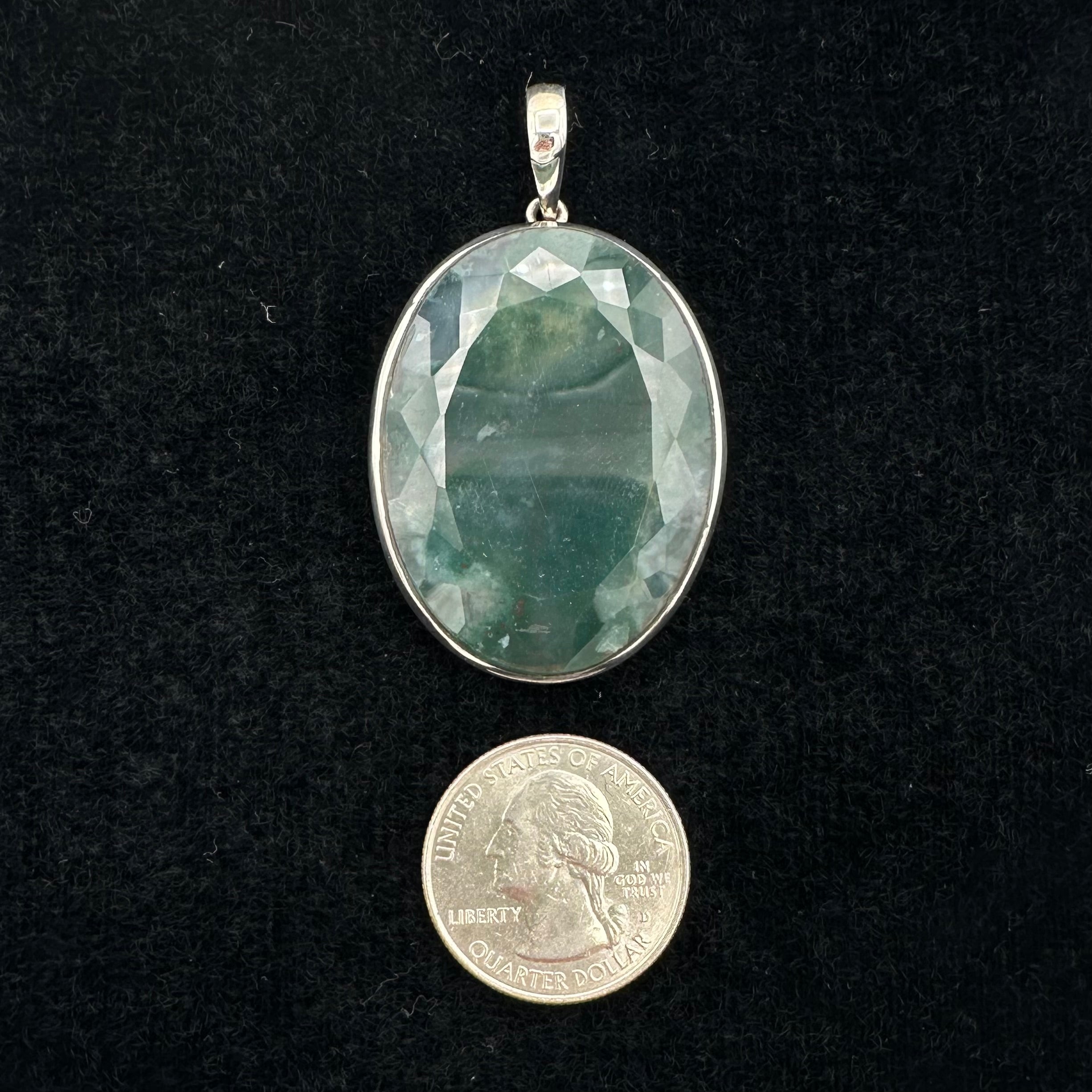 Moss Agate Pendant