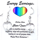 Clear Quartz Energy Earrings