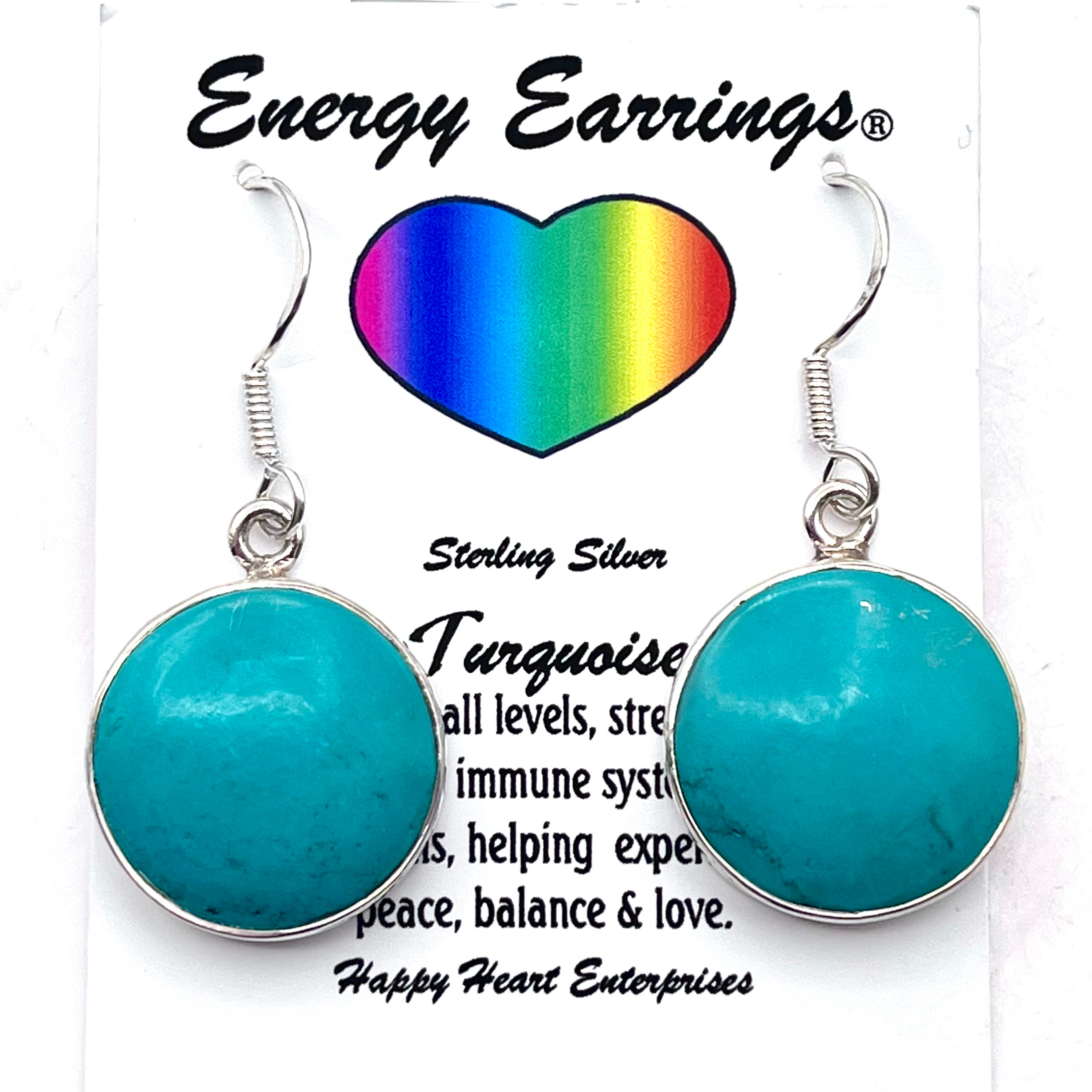 Turquoise Energy Earrings