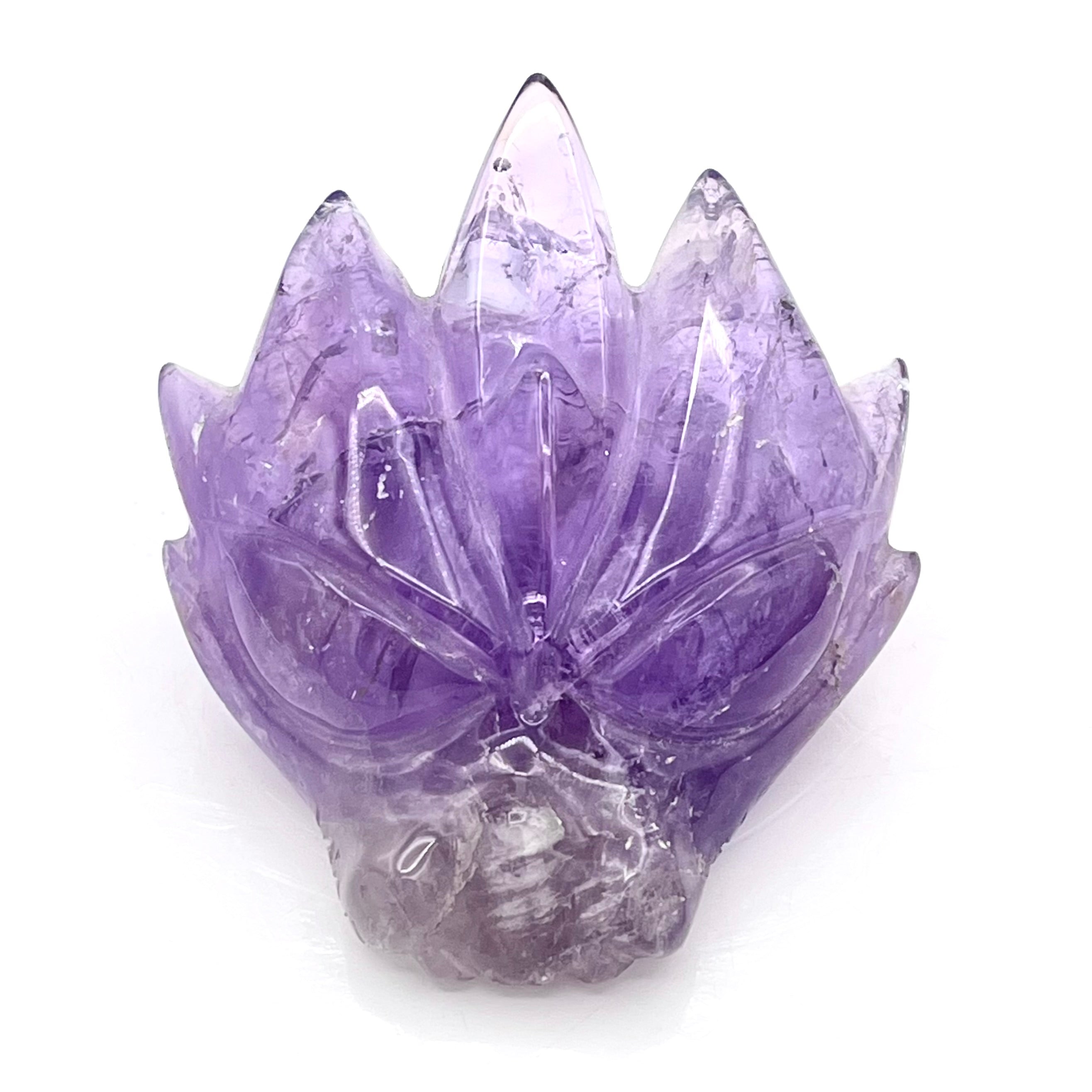 Amethyst Dragon Head