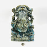 Carved Labradorite Ganesha