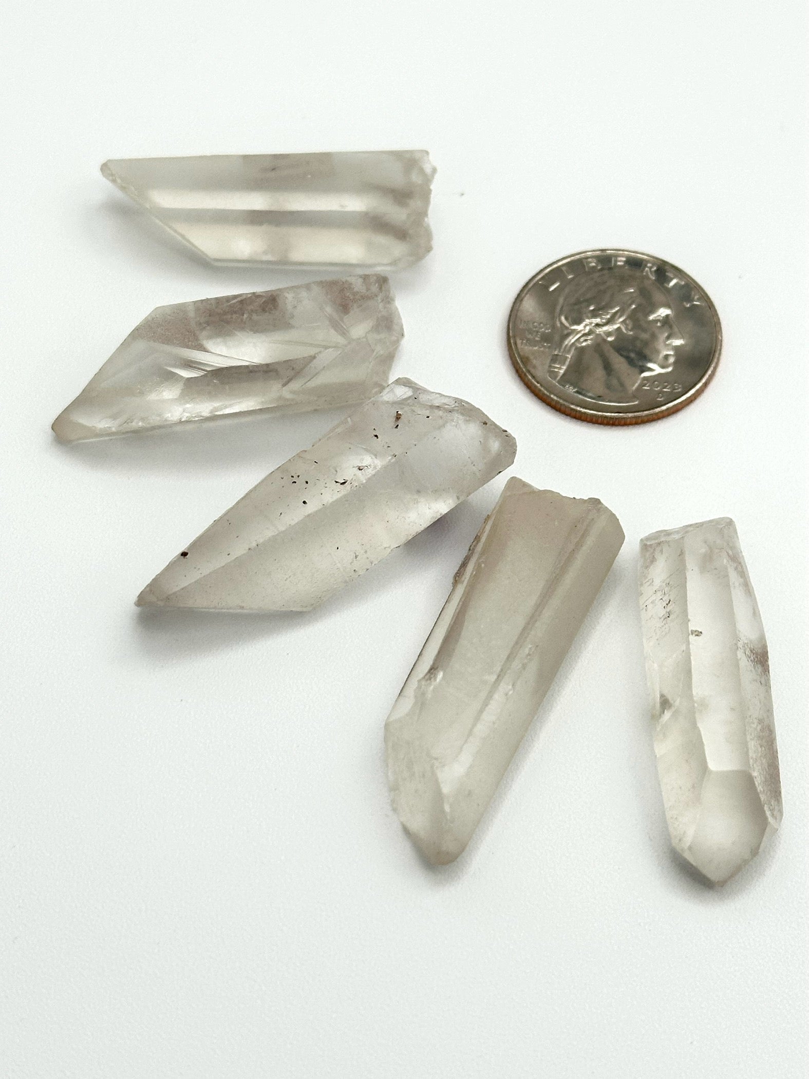 Lemurian Quartz Points