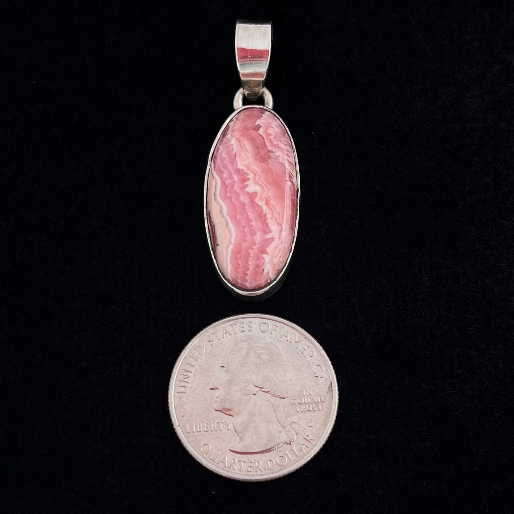 Rhodochrosite Pendant