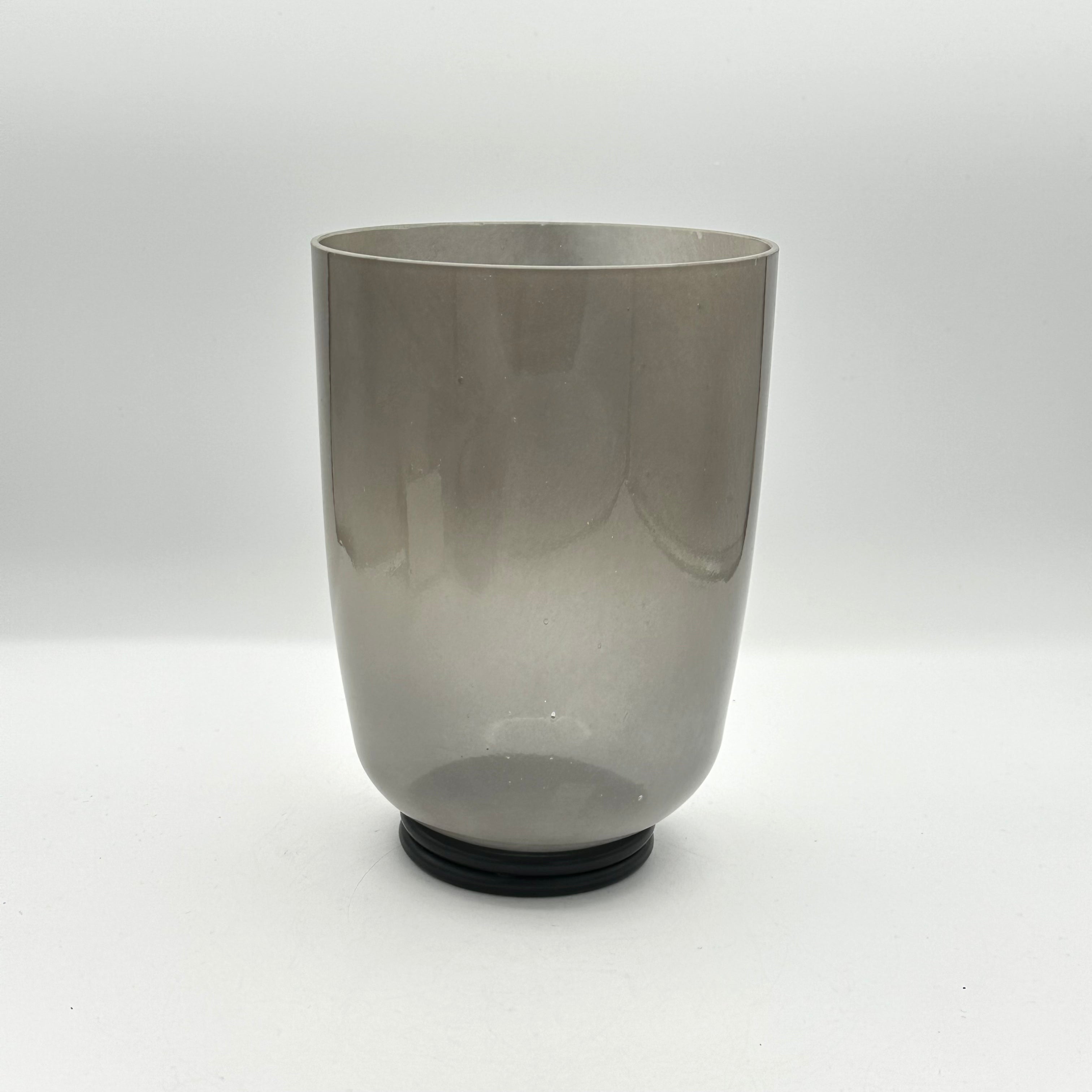 5” G-35 Charcoal Clear Round Bottom Bowl - Beverly’s Personal Collection