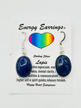 Lapis Energy Earrings