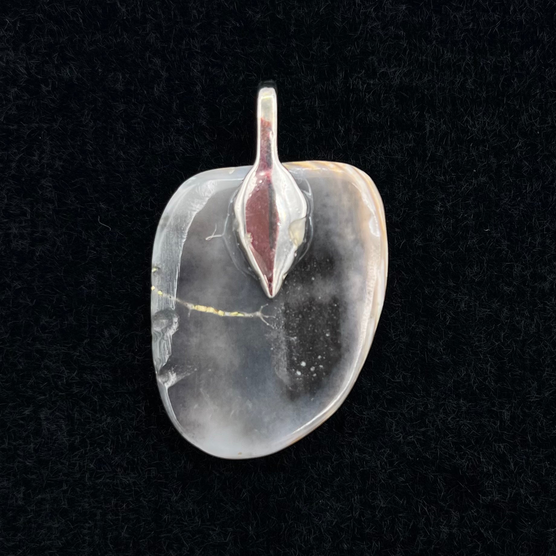 Fossilized Shell Pendant