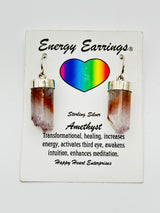 Amethyst Energy Earrings